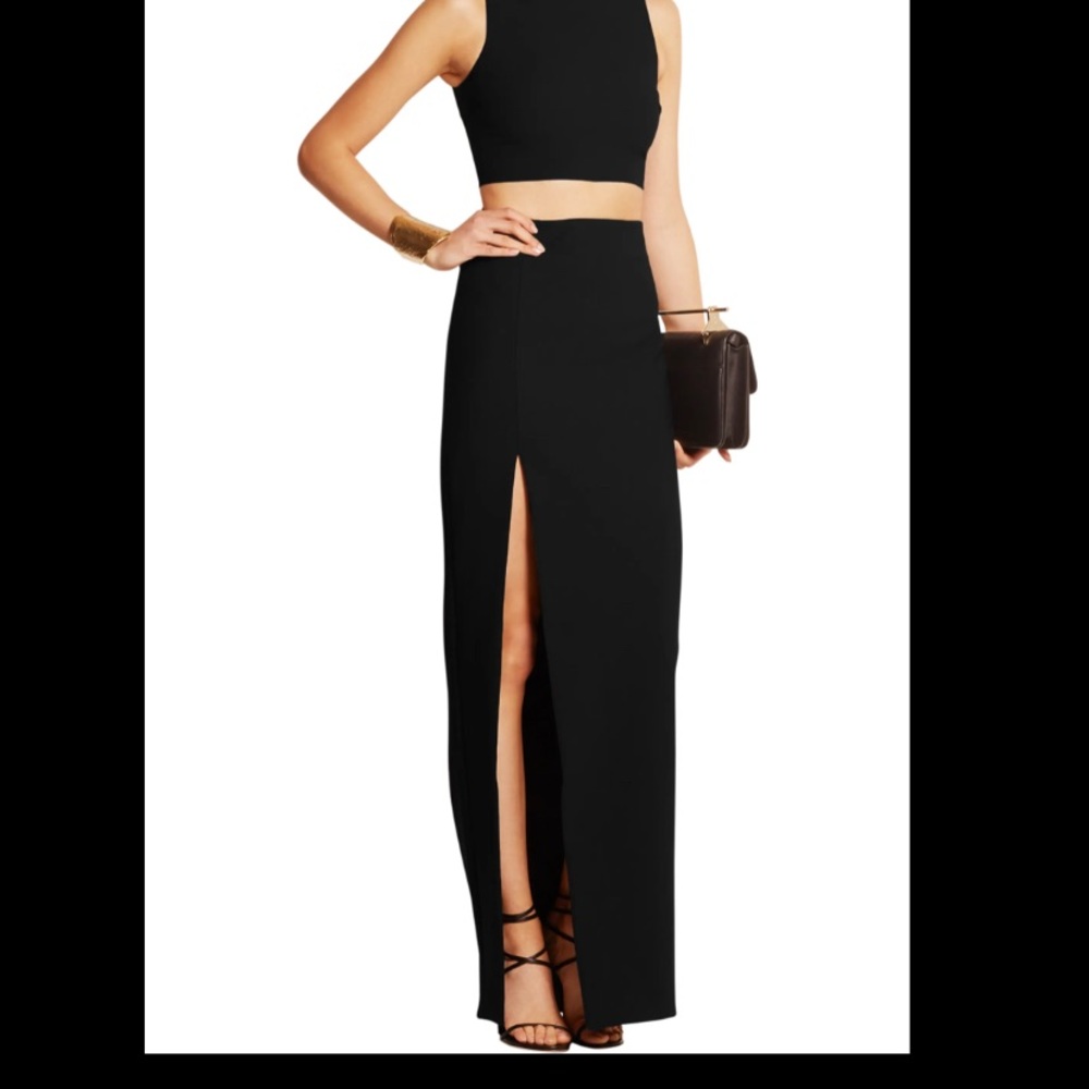 Elizabeth and James Avita Maxi Skirt in Black